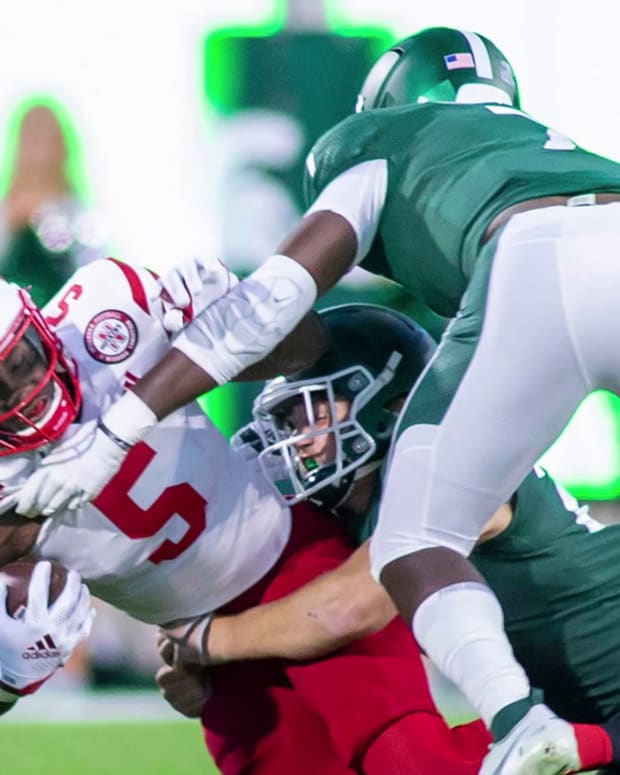 2021 Nebraska @ Michigan State football full slideshow